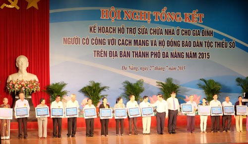 Đà Nẵng: Gần 1.200 hộ chính sách được sửa chữa, xây mới nhà ở