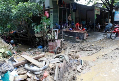 NHCSXH: Chung tay khẩn trương khắc phục hậu quả mưa lũ tại Lào Cai