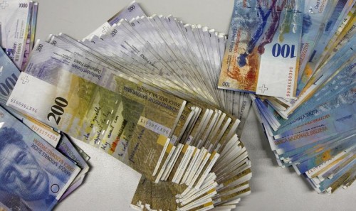 Thụy Sĩ: Lãi suất âm khuyến khích giữ tiền mặt