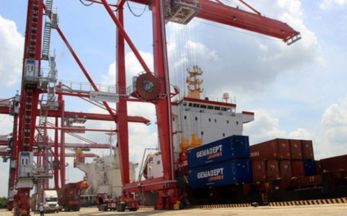 Khai trương cảng container quốc tế tại TPHCM