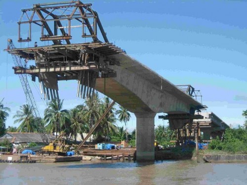 Sớm khởi công để hoàn thành xây cầu Đại Ngãi vào năm 2018
