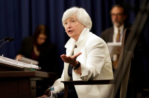 Chủ tịch Fed Yellen tin điều kiện vẫn cho phép tiếp tục tăng lãi suất