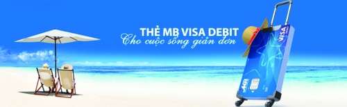 MB ra mắt Thẻ ghi nợ quốc tế MB Visa Debit
