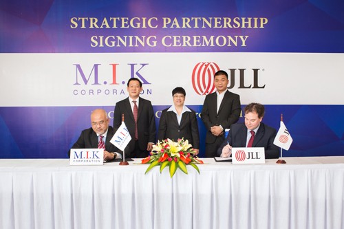 M.I.K Corporation - JLL hợp tác chiến lược cùng phát triển