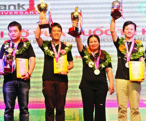 Giải Cờ vua Quốc tế HDBank: Nơi tài năng tỏa sáng