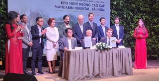 Indochina Kajima và Tập đoàn Mandarin Oriental ký kết Hợp đồng quản lý vận hành