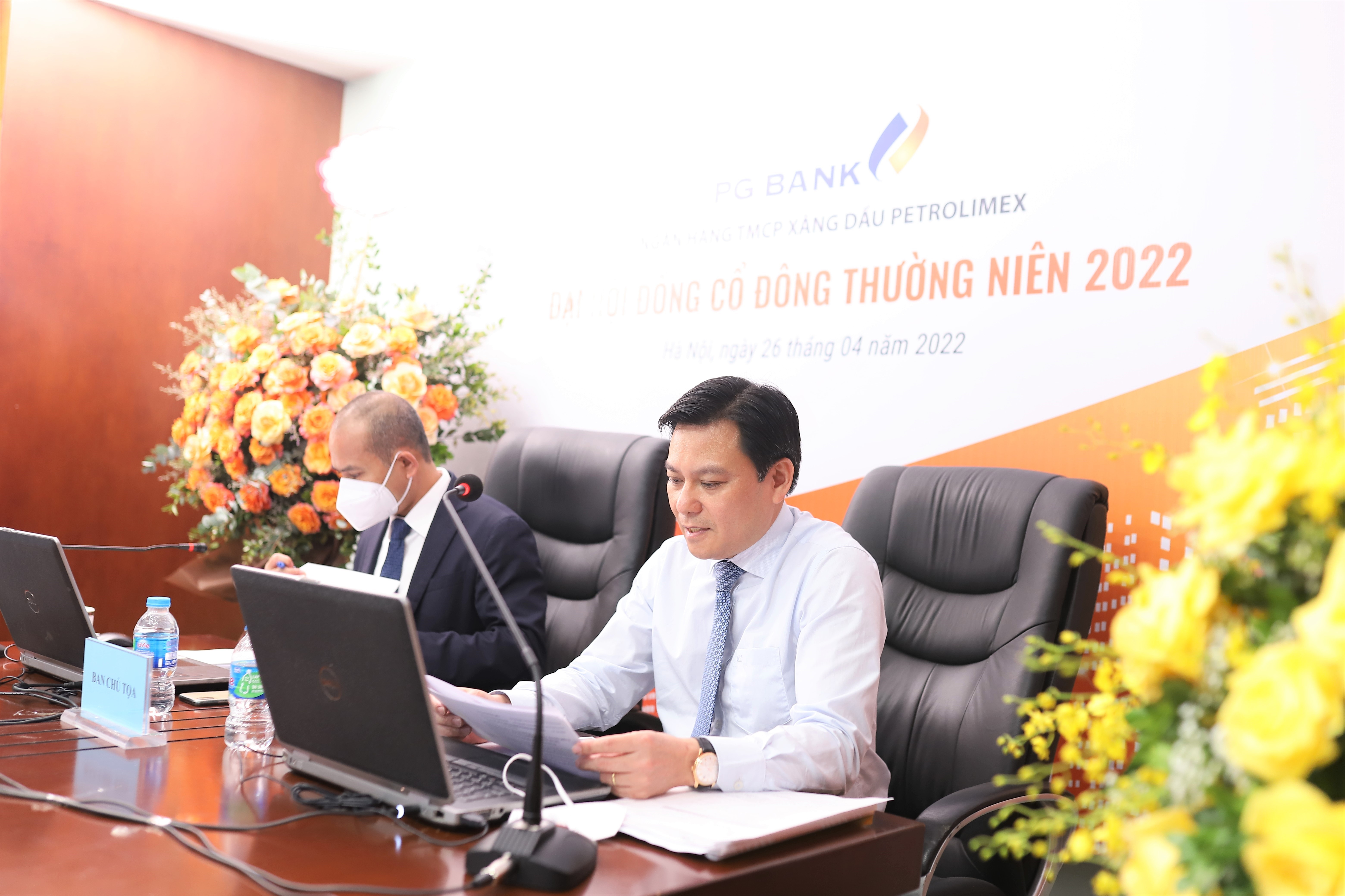 pg bank to chuc thanh cong dai hoi dong co dong thuong nien 2022