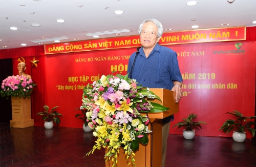 Đảng ủy Vietcombank tổ chức Hội nghị học tập Chỉ thị 05-CT/TW