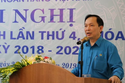 Công đoàn Ngân hàng Việt Nam: Hội nghị Ban chấp hành lần thứ 4 khoá VI nhiệm kỳ 2018–2023