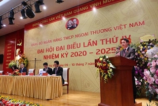 Khai mạc Đại hội đại biểu Đảng bộ Vietcombank lần thứ IV, nhiệm kỳ 2020-2025