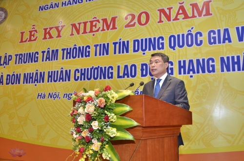 Trung tâm Thông tin Tín dụng Quốc gia Việt Nam đón nhận Huân chương Lao động hạng Nhất