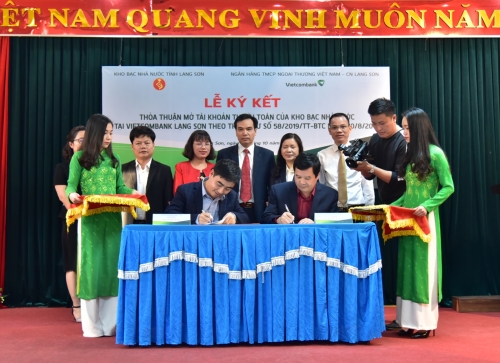 Viecombank Lạng Sơn thực hiện chi ngân sách Nhà nước