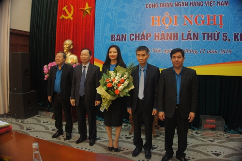 Công đoàn Ngân hàng Việt Nam tổ chức thành công Hội nghị Ban chấp hành lần thứ 5 Khóa VI