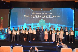 Giải pháp của FPT nhận giải thưởng Thành phố thông minh Việt Nam 2021