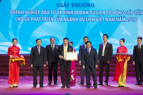 Sun Group được vinh danh doanh nghiệp đầu tư và kinh doanh du lịch hàng đầu Việt Nam