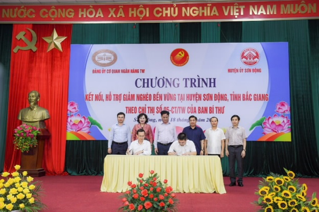 ho tro giam ngheo ben vung tai huyen son dong