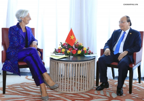 Thủ tướng tiếp Tổng Giám đốc IMF