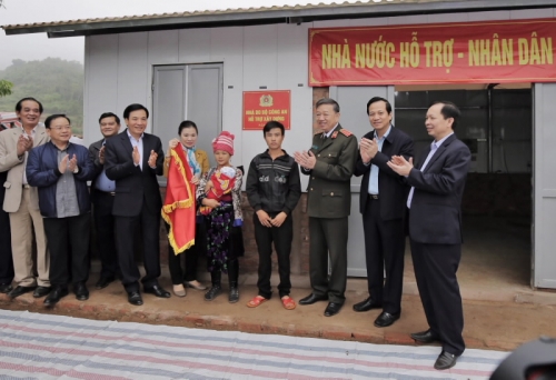 Phó Thống đốc Đào Minh Tú tham gia đoàn công tác của Bộ trưởng Bộ Công an tại Điện Biên