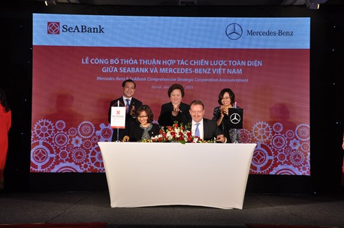 Mercedes – Benz và SeABank hợp tác chiến lược toàn diện