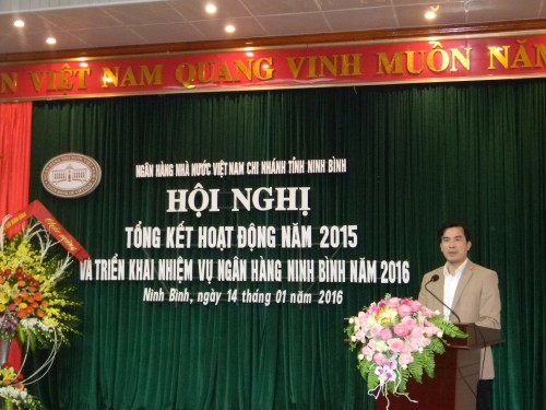 Ngành Ngân hàng Ninh Bình: Tiếp tục nâng cao chất lượng tín dụng