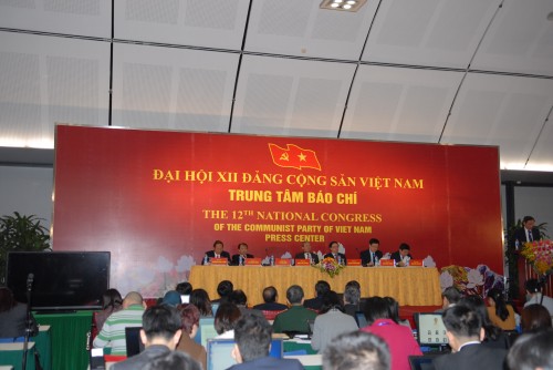 1.510 đại biểu tham dự Đại hội XII Đảng Cộng sản Việt Nam