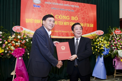 Ông Nguyễn Tiến Đông được bổ nhiệm Chủ tịch Hội đồng thành viên VAMC