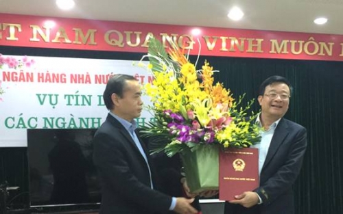 Ông Nguyễn Quốc Hùng được bổ nhiệm Vụ trưởng Vụ Tín dụng các ngành kinh tế