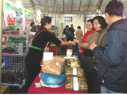 Tuần hàng nông sản thực phẩm an toàn Sơn La tại Hà Nội