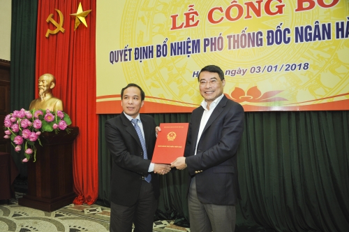 Ông Đoàn Thái Sơn được bổ nhiệm giữ chức Phó Thống đốc NHNN