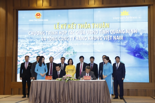 Vietnam Airlines sẽ mở rộng mạng bay đến sân bay Vân Đồn tỉnh Quảng Ninh