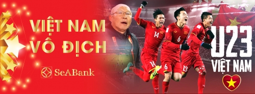 SeABank đồng hành cùng U23 Việt Nam tại vòng Chung kết U23 Châu Á 2018