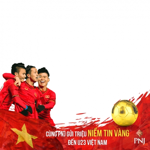 Cùng PNJ lập bộ huy chương Niềm Tin Vàng dành tặng U23 Việt Nam