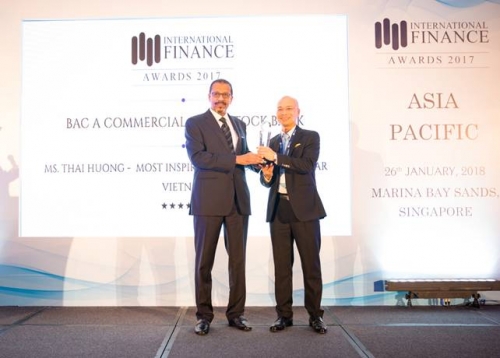 BAC A BANK nhận 2 giải thưởng quốc tế của IFM