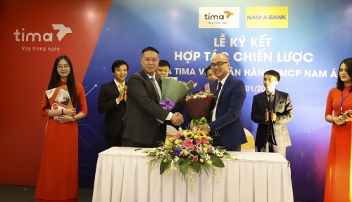 Tima hợp tác với Nam A Bank