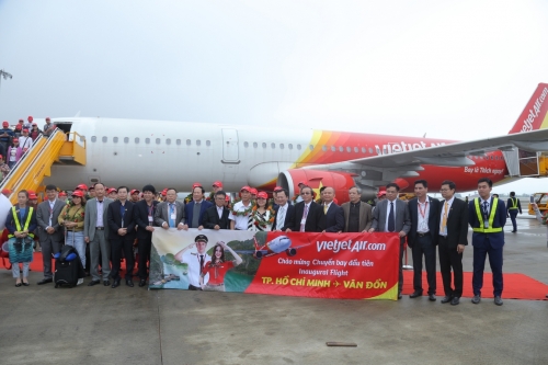 VietjetAir chính thức mở đường bay Vân Đồn - Thành phố Hồ Chí Minh