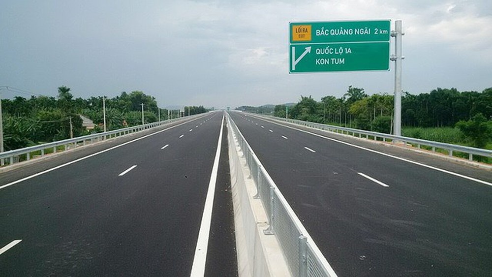 Thu phí trên cao tốc Đà Nẵng - Quảng Ngãi