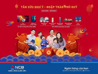 NCB triển khai chương trình khuyến mại tiền gửi Tết Tân Sửu