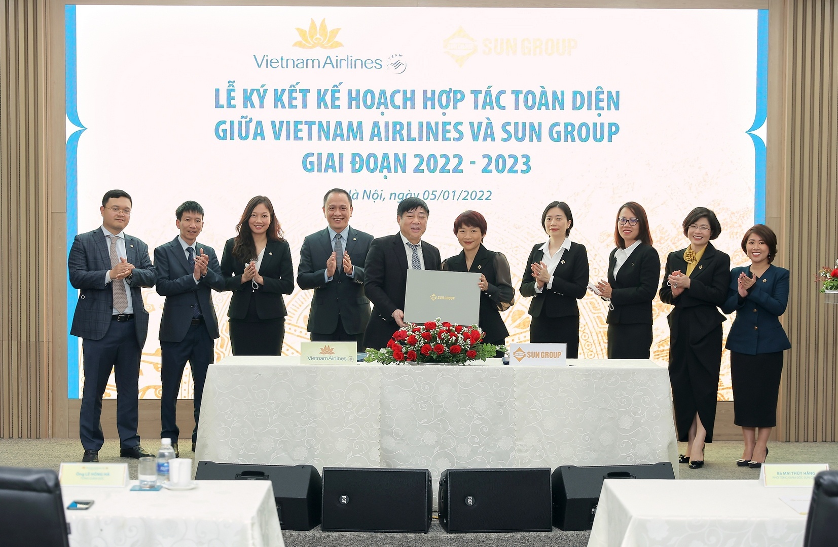 tap doan sun group va vietnam airlines mo rong hop tac chien luoc giai doan 2022 2023
