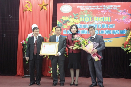 NHNN chi nhánh Quảng Trị triển khai nhiệm vụ ngân hàng năm 2017