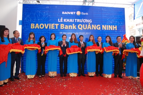 BAOVIET Bank khai trương chi nhánh Quảng Ninh