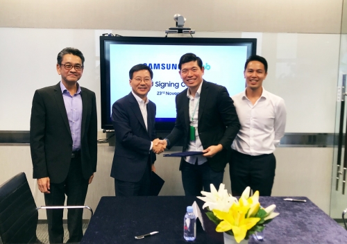 Grab và Samsung hợp tác phát triển kỹ thuật số ở Đông Nam Á