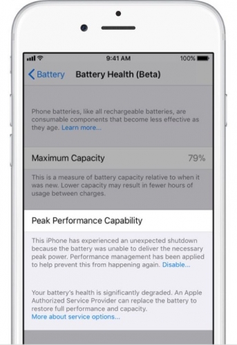 Đã có thể tắt tính năng làm chậm iPhone trên iOS beta mới