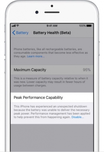 Đã có thể tắt tính năng làm chậm iPhone trên iOS beta mới