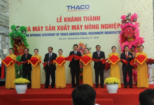 Thaco khánh thành Nhà máy sản xuất máy nông nghiệp
