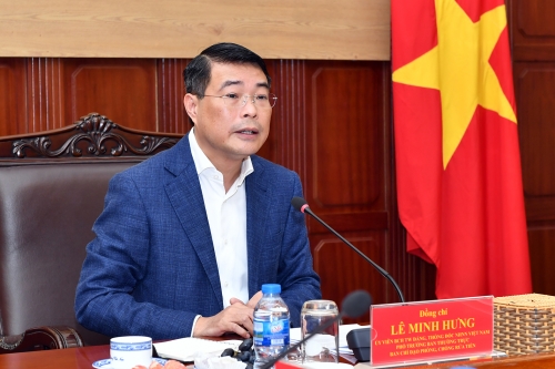 Thống đốc NHNN Lê Minh Hưng chủ trì cuộc họp BCĐ phòng, chống rửa tiền