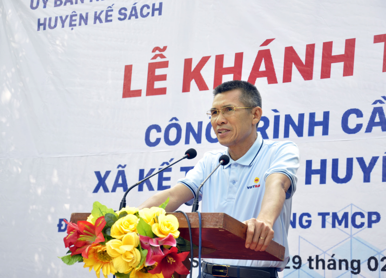 Vietbank khánh thành cầu giao thông nông thôn tại xã Kế Thành, tỉnh Sóc Trăng