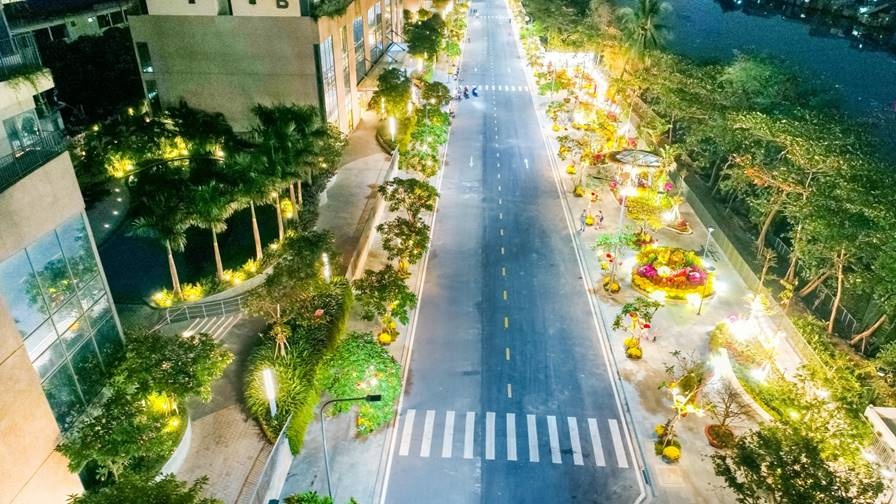 phuc khang khanh thanh cong vien hoa xuan diamond lotus riverside