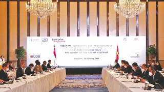 Tăng cường quan hệ đối tác chiến lược Việt Nam – Singapore
