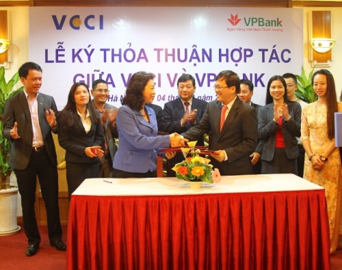 VPBank và VCCI ký thỏa thuận hợp tác chiến lược toàn diện