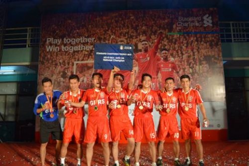 Đức Thắng GPRS vô địch Cúp Standard Chatered 2015 tại Việt Nam